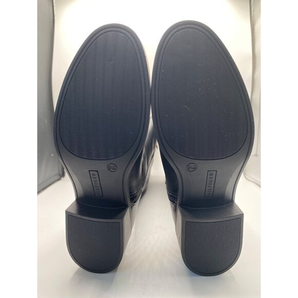 Tommy Hilfiger Women's Black Iviann High Shaft Riding Boots Shoes Size 9.5M NIB - Picture 4 of 5